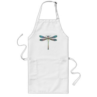 Rainbow Dragonfly Long Apron
