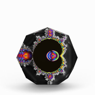 Rainbow Dream. The Famous Full Mandelbrot Set Photo Block