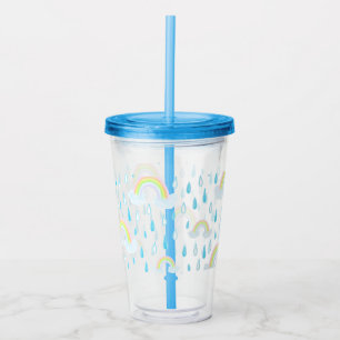 Rainbow Dreams Acrylic Tumbler