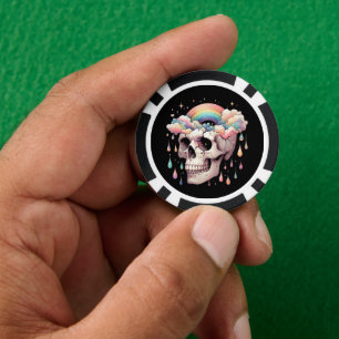 Rainbow Dreams Poker Chips