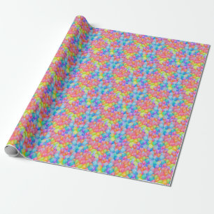 Rainbow Dreams: Watercolor Balloon Art Wrapping Paper