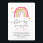 Rainbow Drive by Baby Shower Invitation<br><div class="desc">Rainbow Drive by Baby Shower invitation</div>