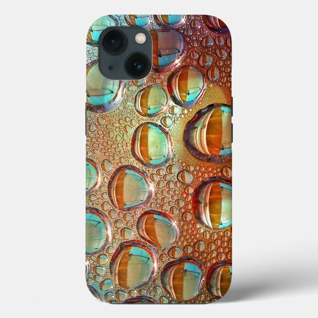 Rainbow Drops Case-Mate iPhone Case (Back)