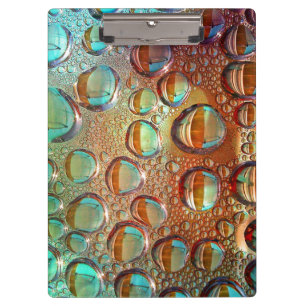 Rainbow Drops Clipboard