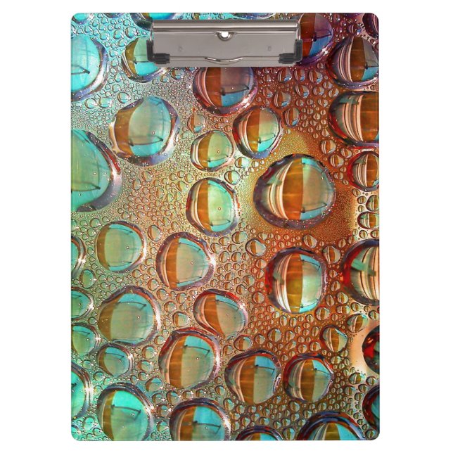 Rainbow Drops Clipboard (Front)