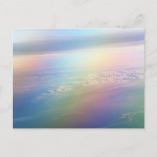 Rainbow Earth. Essence of Life Postcard