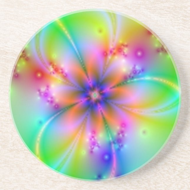 Rainbow Emanations Coasters (Front)