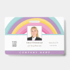 Rainbow Employee Photo ID Name Logo