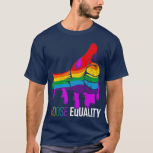 Rainbow Equality Gay Pride LGBT T-Shirt
