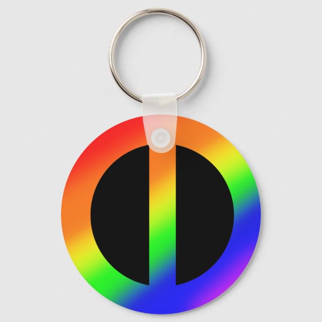 Rainbow Equality Keychain (Front)