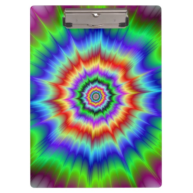 Rainbow Explosion Clipboard (Front)