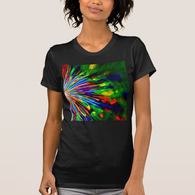 Rainbow Explosion  T-Shirt (Front)