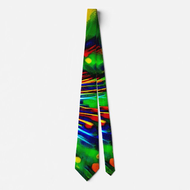 Rainbow Explosion  Tie (Front)
