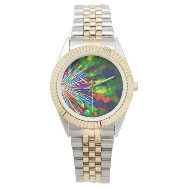Rainbow Explosion  Watch (Front)