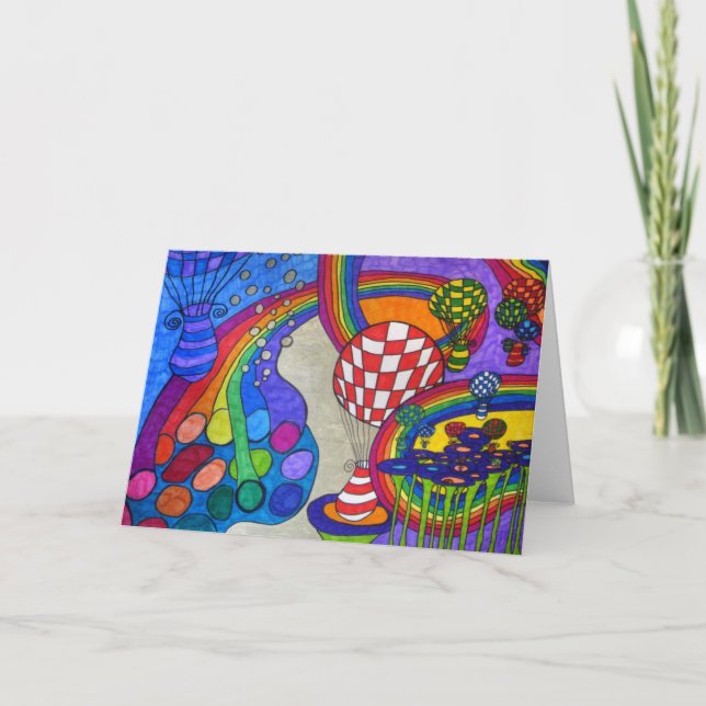 Rainbow Factory Card (Front)