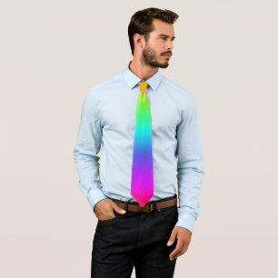 Rainbow Fade Tie