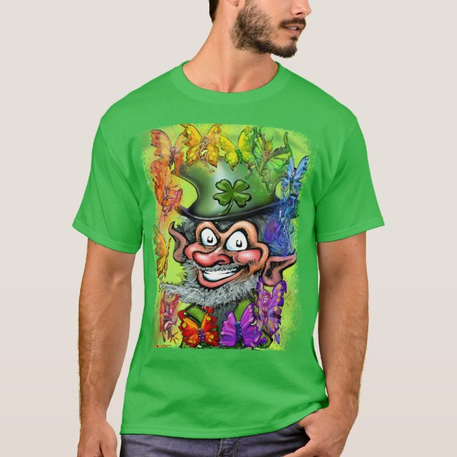 Rainbow Faeries Roses T-Shirt (Front)