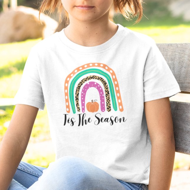 Rainbow Fall Thanksgiving Shirt, Autumn Fall Tee (Creator Uploaded)