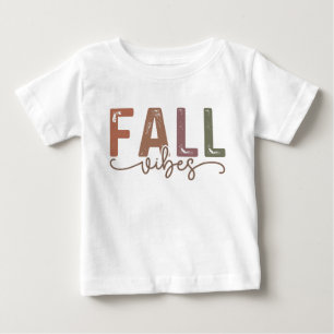 Rainbow Fall Vibes Baby T-Shirt