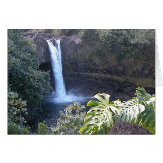 Rainbow Falls Card