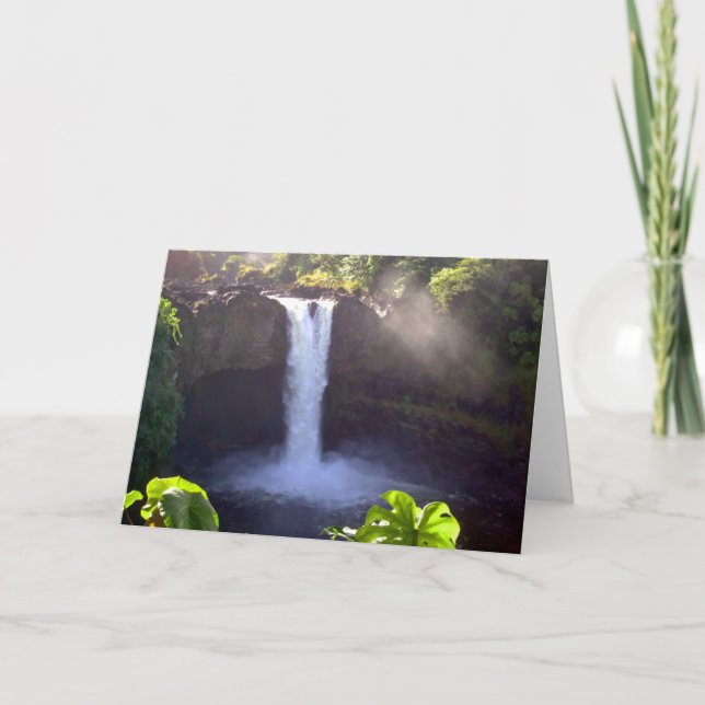 Rainbow Falls card (Front)