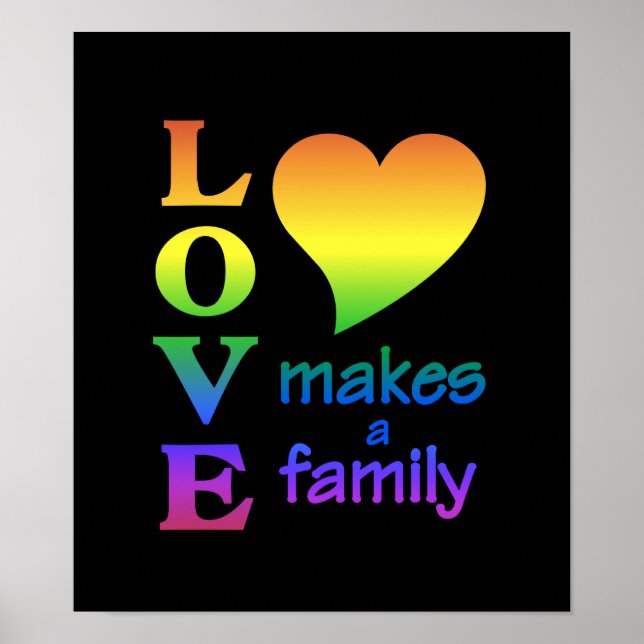 Rainbow Family poster (Front)