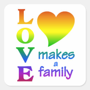 Rainbow Family stickers