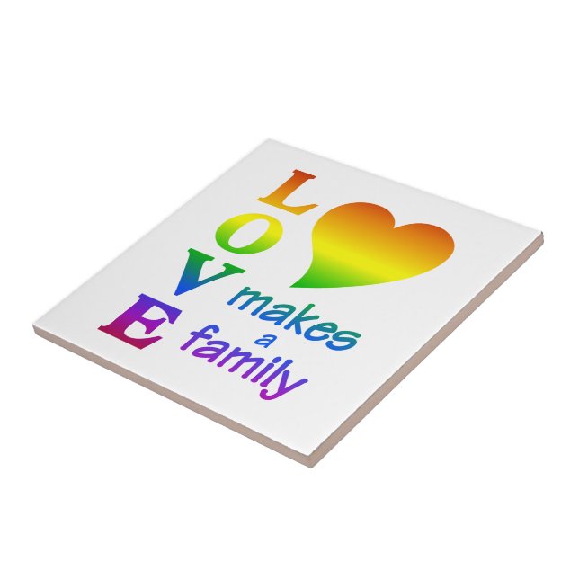 Rainbow Family tile (Side)