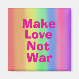 Rainbow fan magnet