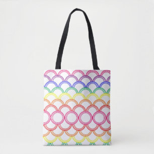 Rainbow Fans Tote Bag
