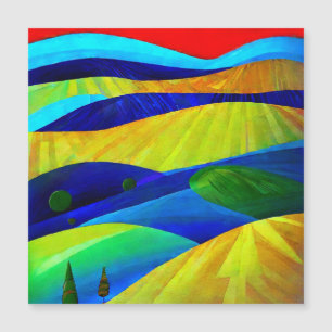 Rainbow Fantasy Hills Landscape
