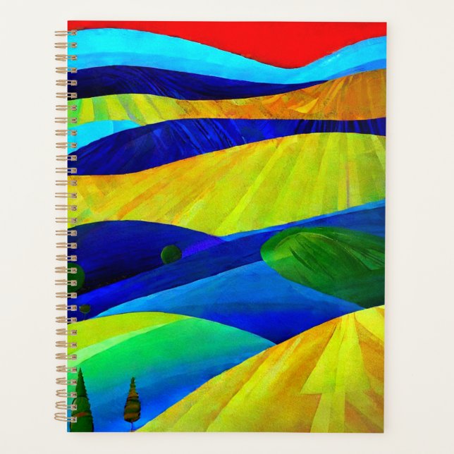Rainbow Fantasy Hills Landscape Planner (Front)