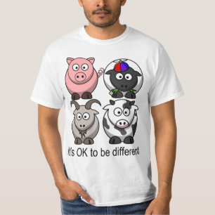 rainbow farm animals T-Shirt