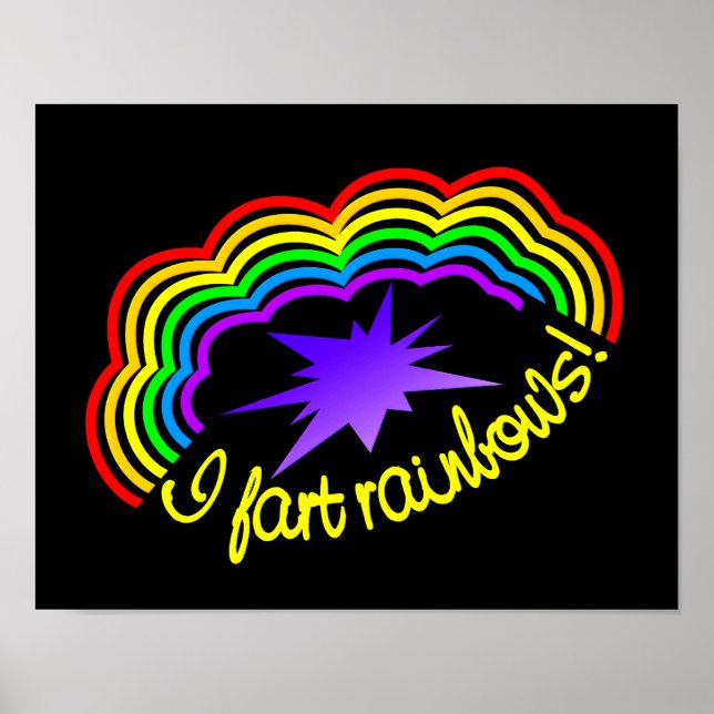 Rainbow Farts poster (Front)