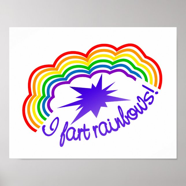 Rainbow Farts poster (Front)