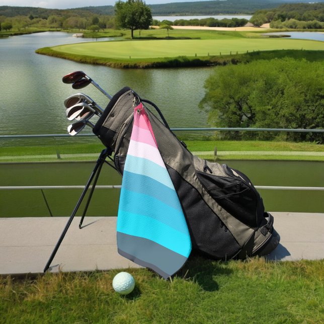 Rainbow Fashion Golf Towel (Golf Towel)