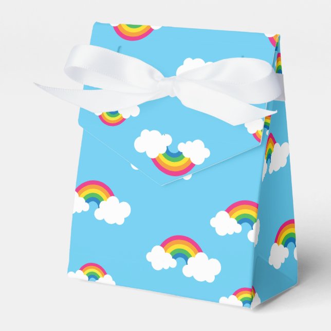 Rainbow Favour Box (Front Side)
