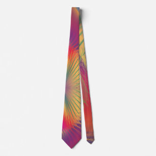 Rainbow Feathers Tie