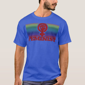 Rainbow Feminism Pride Intersectional Feminist 511 T-Shirt