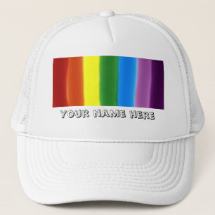 rainbow fill, Your name here Trucker Hat
