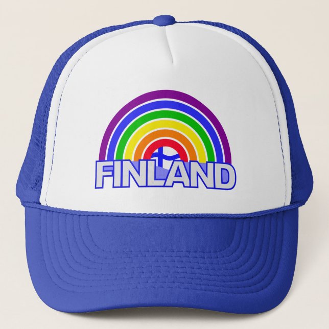 Rainbow Finland hat (Front)