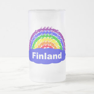 Rainbow Finland mug