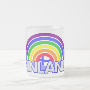 Rainbow Finland mug