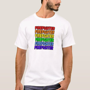 Rainbow Firefighter T-Shirt