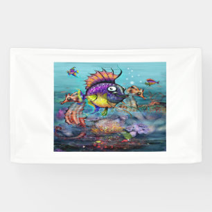 Rainbow Fish Banner