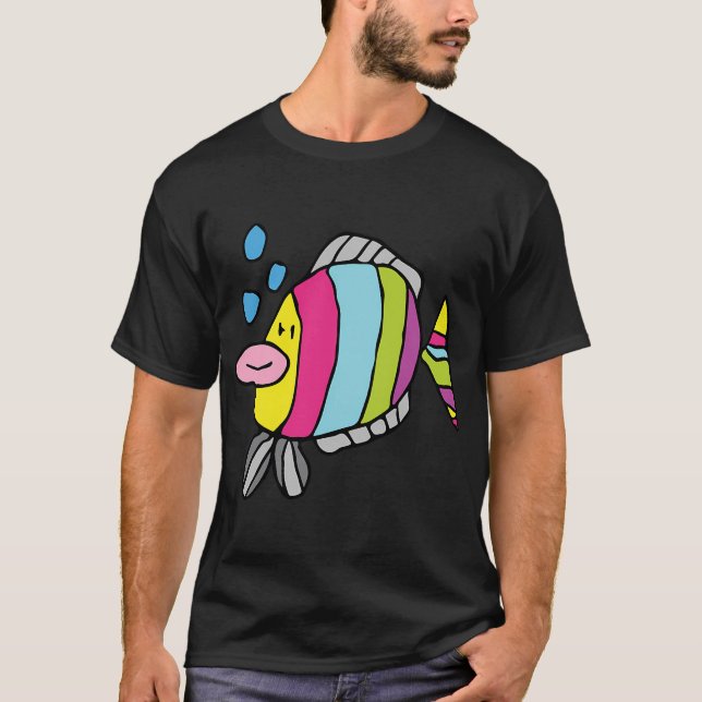 Rainbow Fish by Everything Eli T-Shirt (Front)
