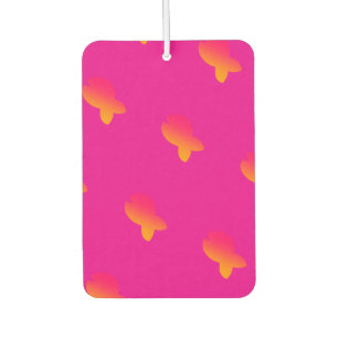 Rainbow Fish Hot Pink       Car Air Freshener