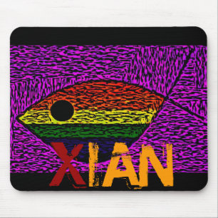 Rainbow Fish Mouse Mat
