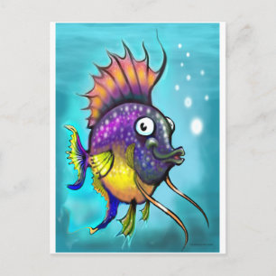 Rainbow Fish Postcard