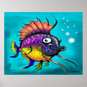 Rainbow Fish Poster